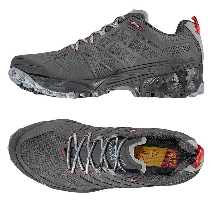 buty La Sportiva Akyra II GTX - Carbon/Mountain Red - men´s