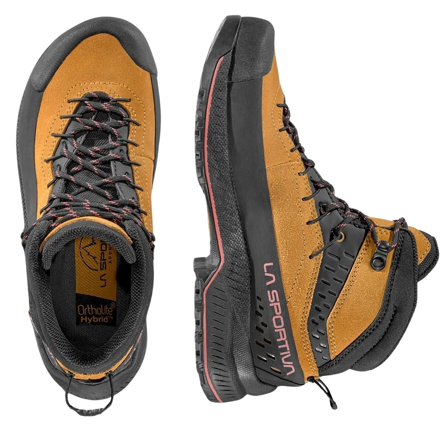 chaussures La Sportiva TX4 Evo Mid GTX - Wood/Mineral Red - women´s