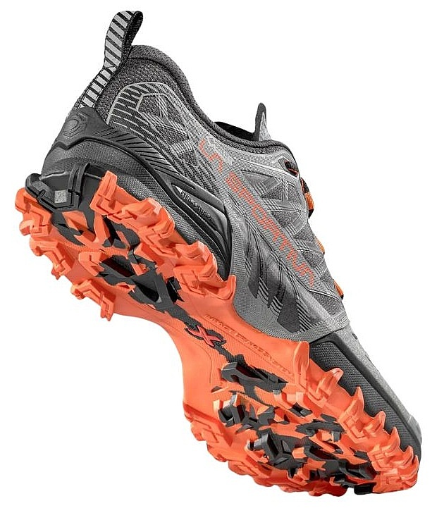 Schuhe La Sportiva Bushido III GTX - Black/Flame - men´s