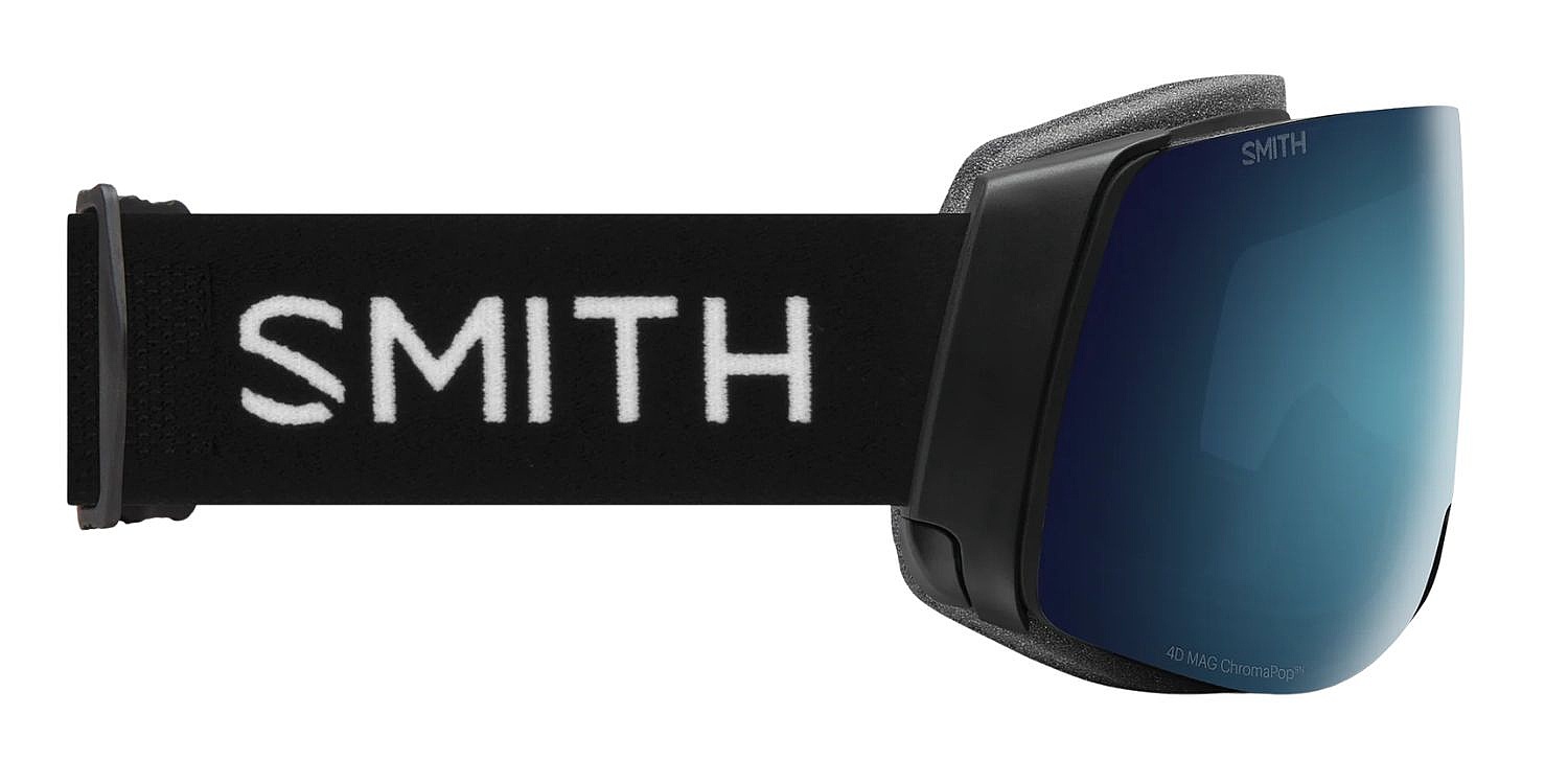 Skibrille Smith 4D MAG - Black/ChromaPop Sun Blue
