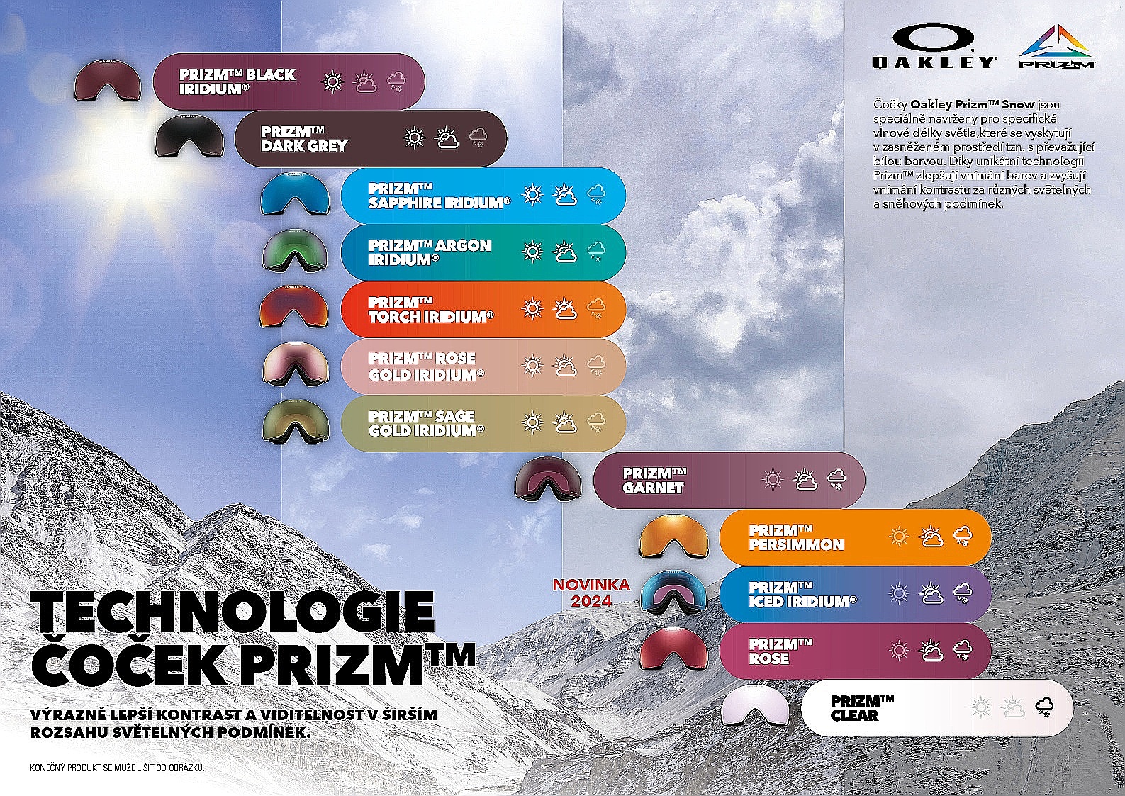 brýle Oakley Line Miner L - Black/Prizm Snow Sage Gold Iridium
