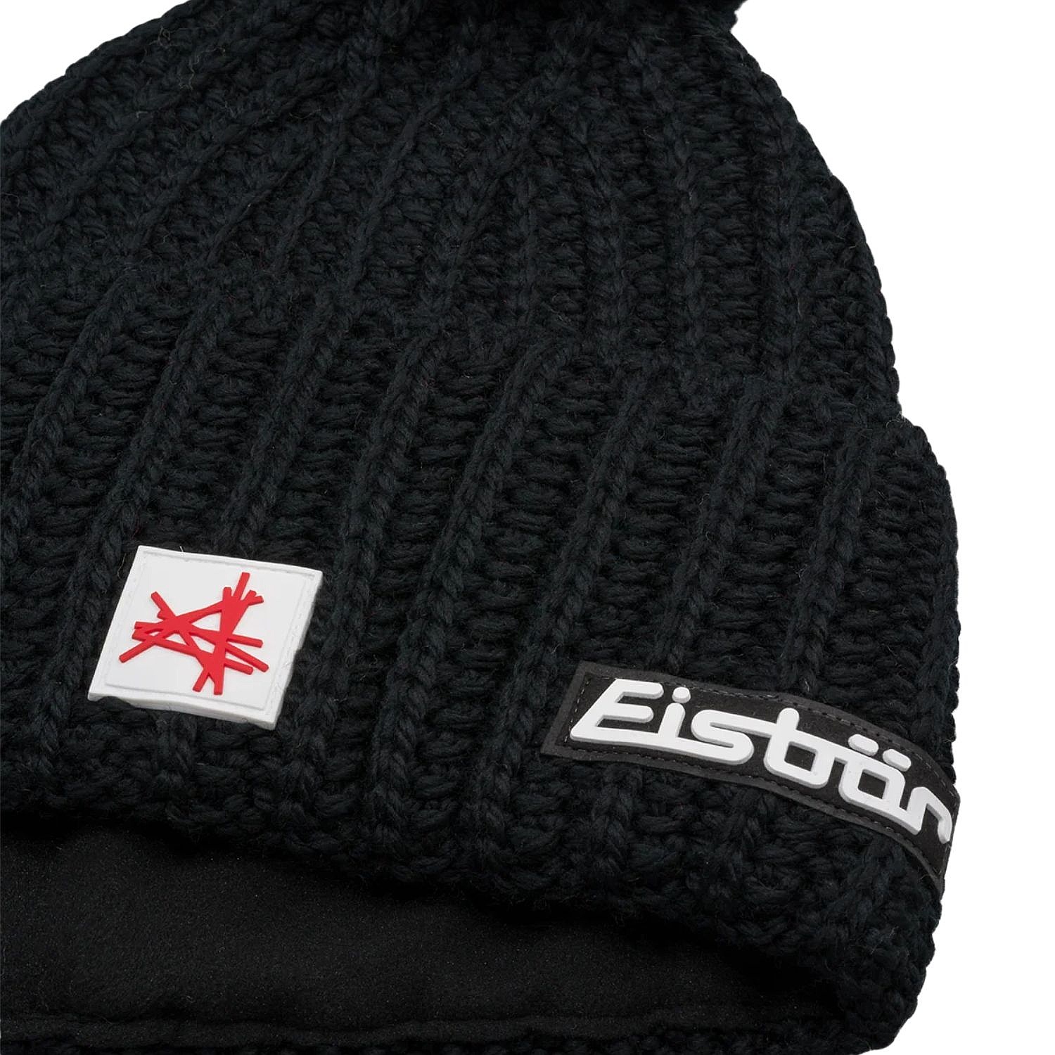 cap Eisbär Ronda Pompon MÜ SA - 009/Schwarz/Schwarz