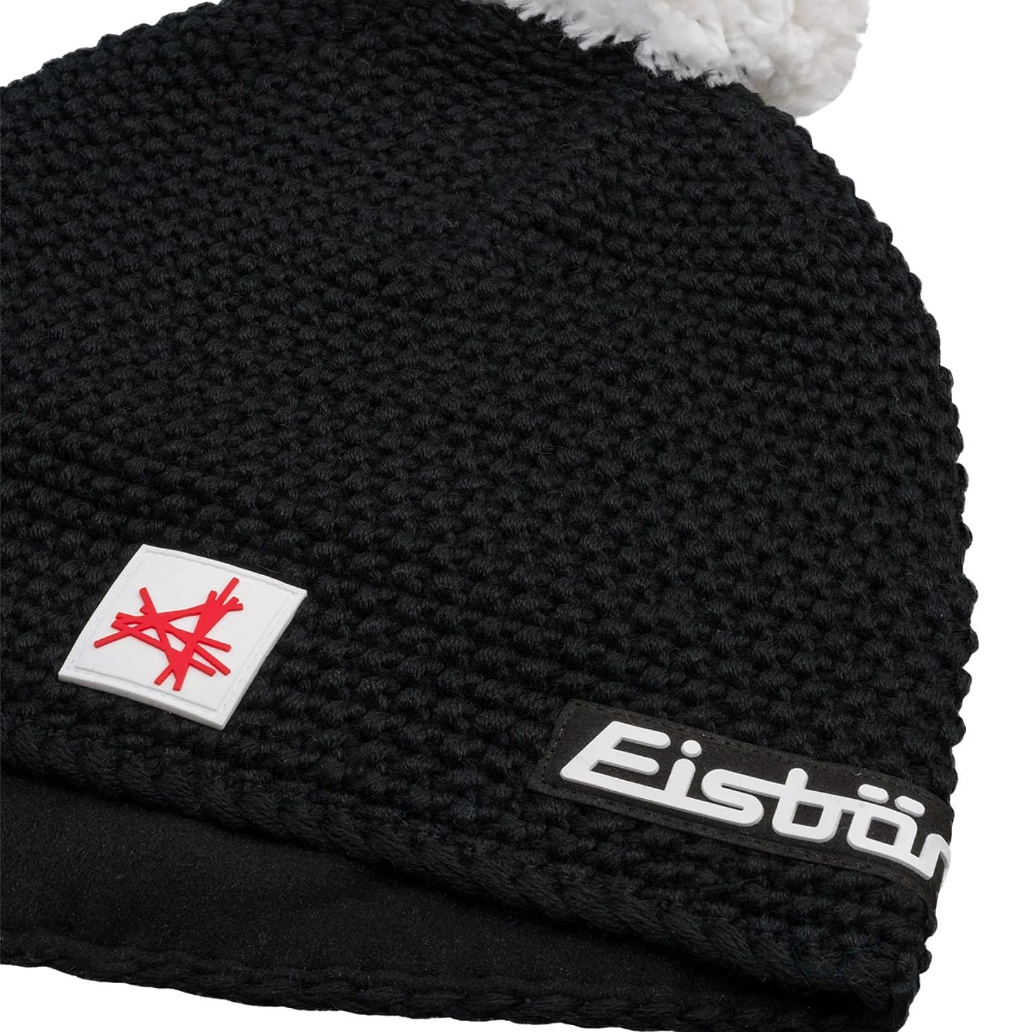 čiapka Eisbär Jamie Pompon MÜ SA - 109/Schwarz/White