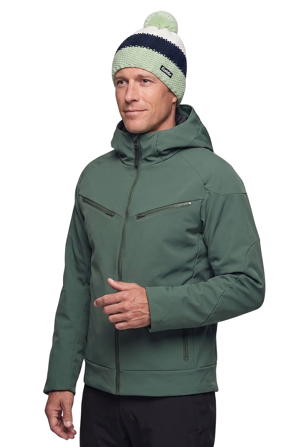 cap Eisbär Star Pompon MÜ - 672/Arctic Basil/Nacht/White