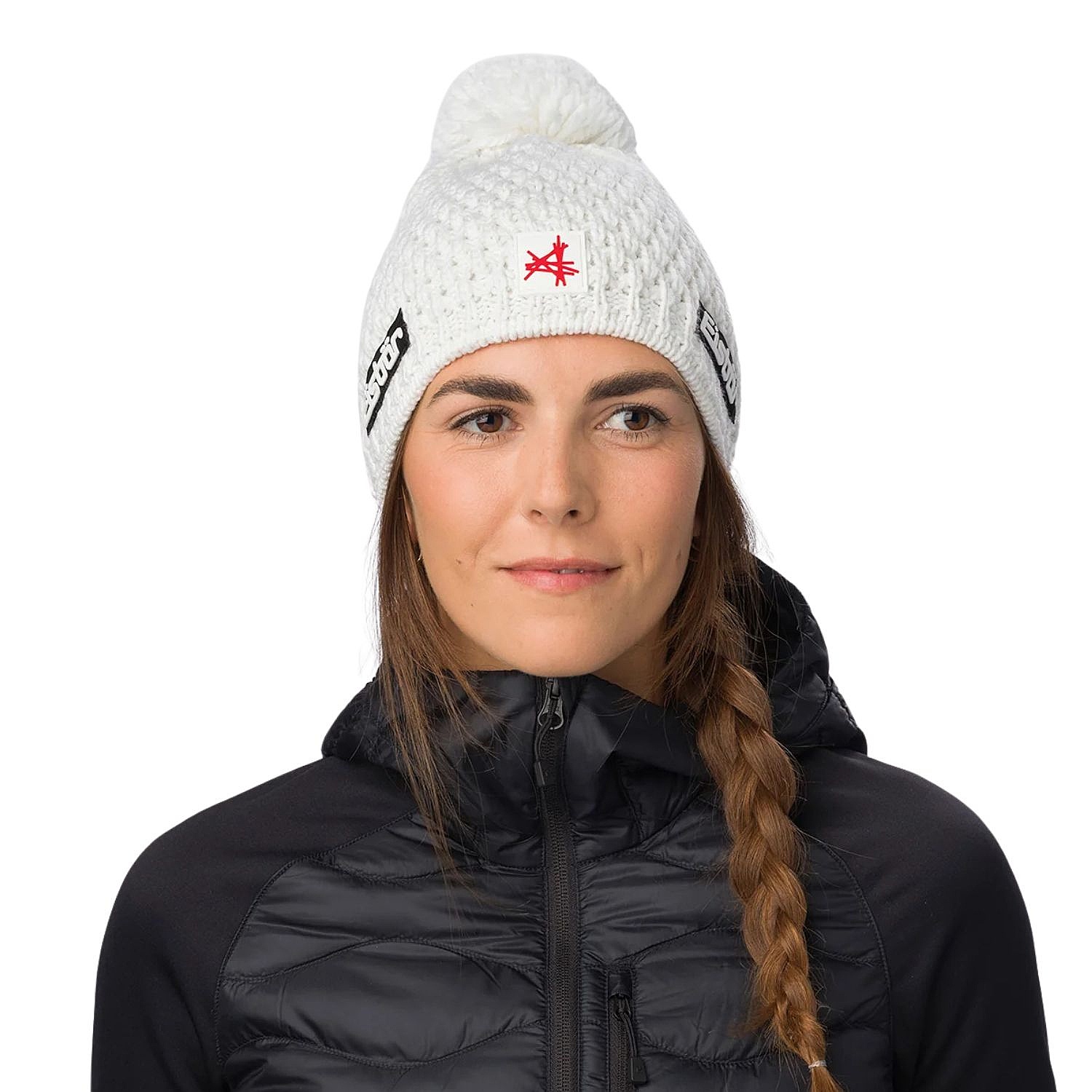čiapka Eisbär Trail Pompon MÜ SA - 100/White