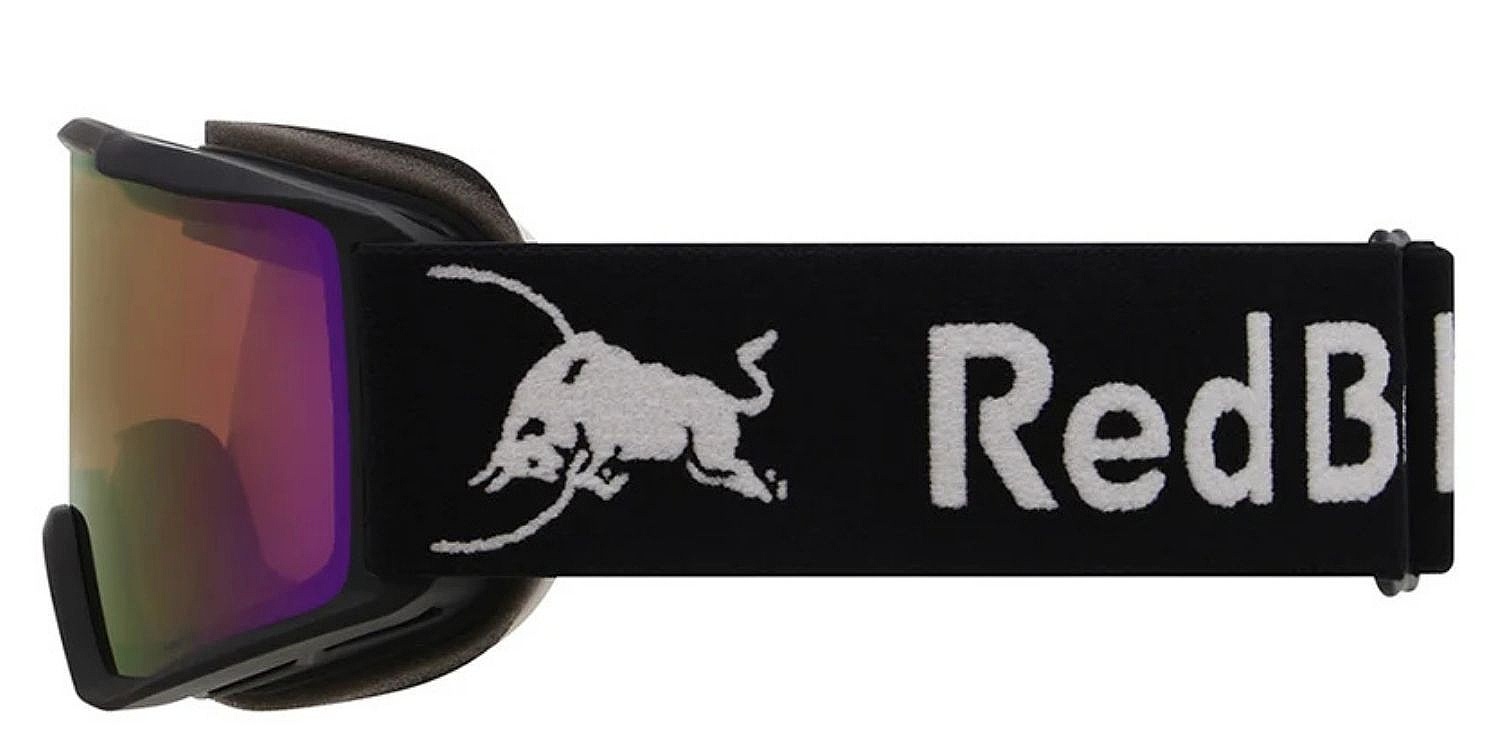 Skibrille Red Bull SPECT Neon - 07PU2/Matt Black/Brown/Purple Mirror