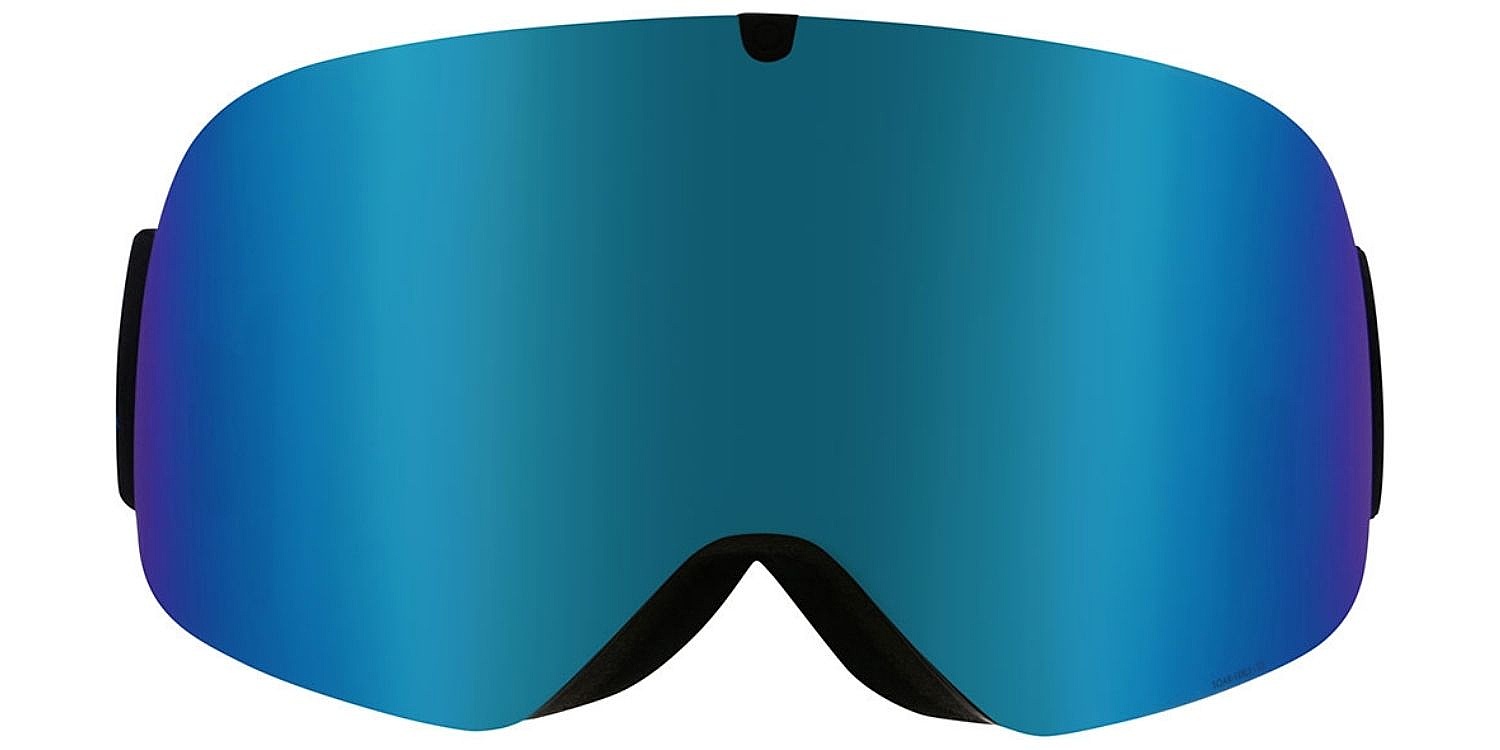masque de ski  Red Bull SPECT Soar - 18BL3/Matt Black/Smoke/Blue Mirror