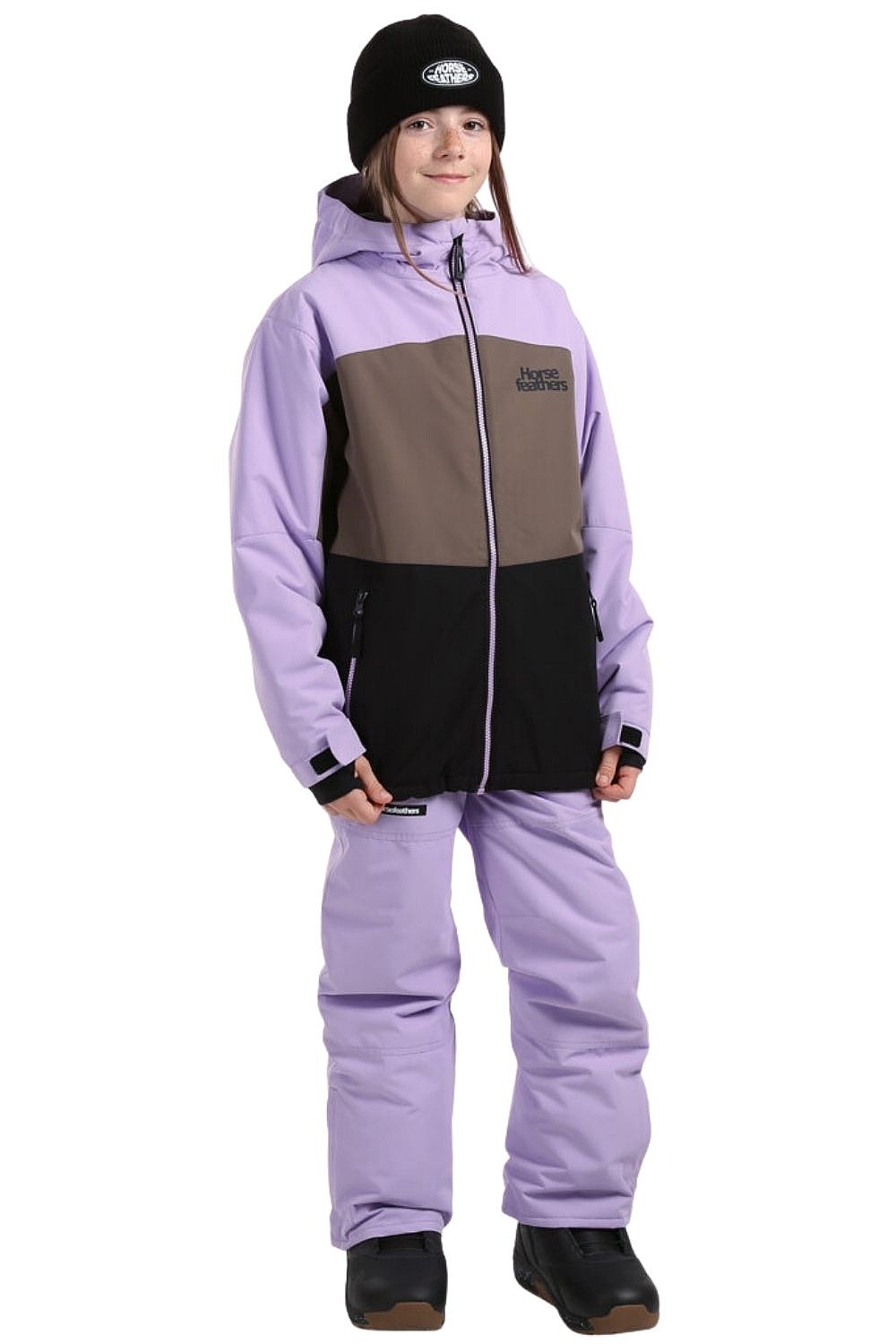 Jacke Horsefeathers Juno - Lila - unisex junior