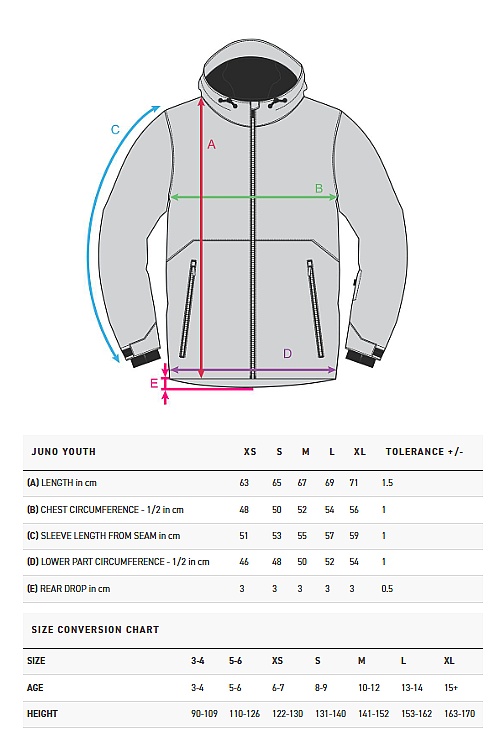 Jacke Horsefeathers Juno - Lila - unisex junior