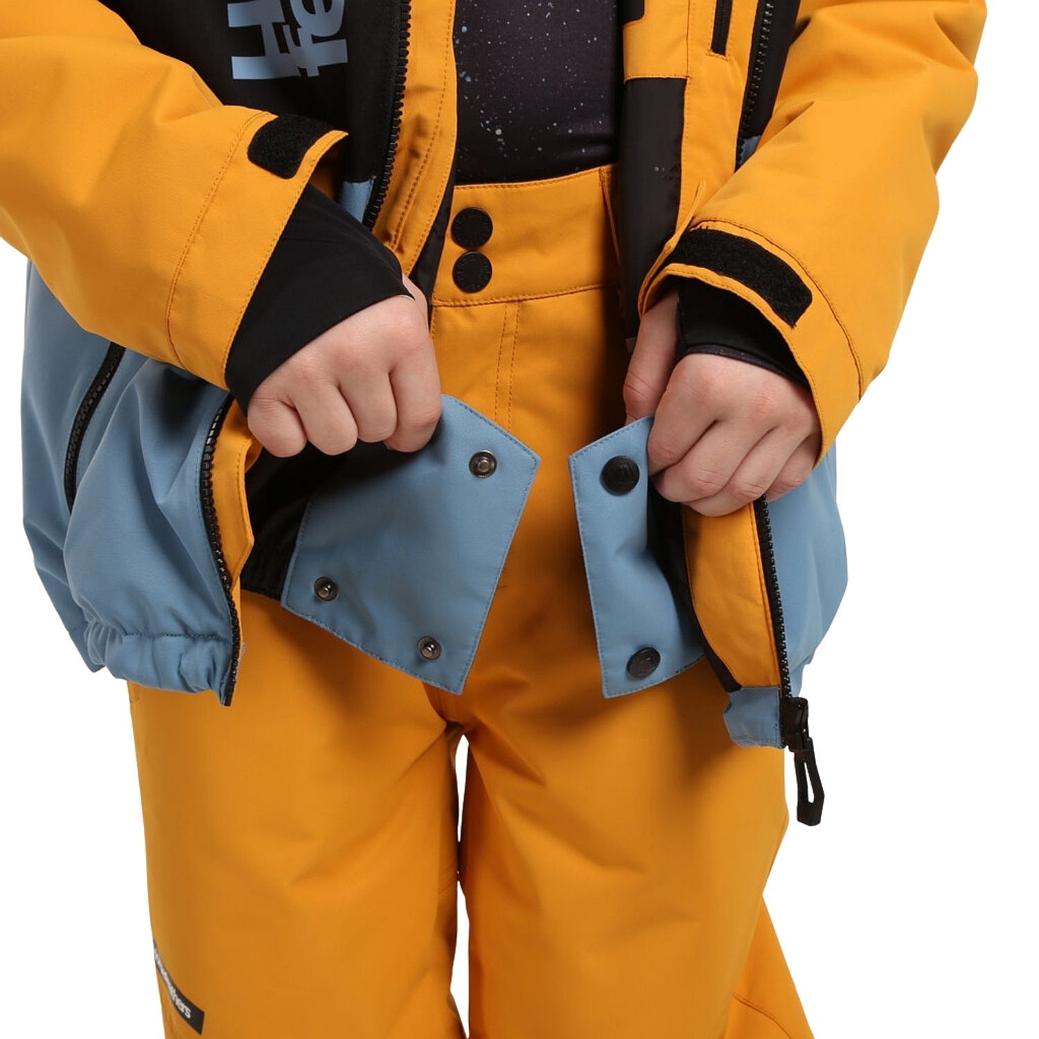jacket Horsefeathers Juno - Yellow Blaze - unisex junior