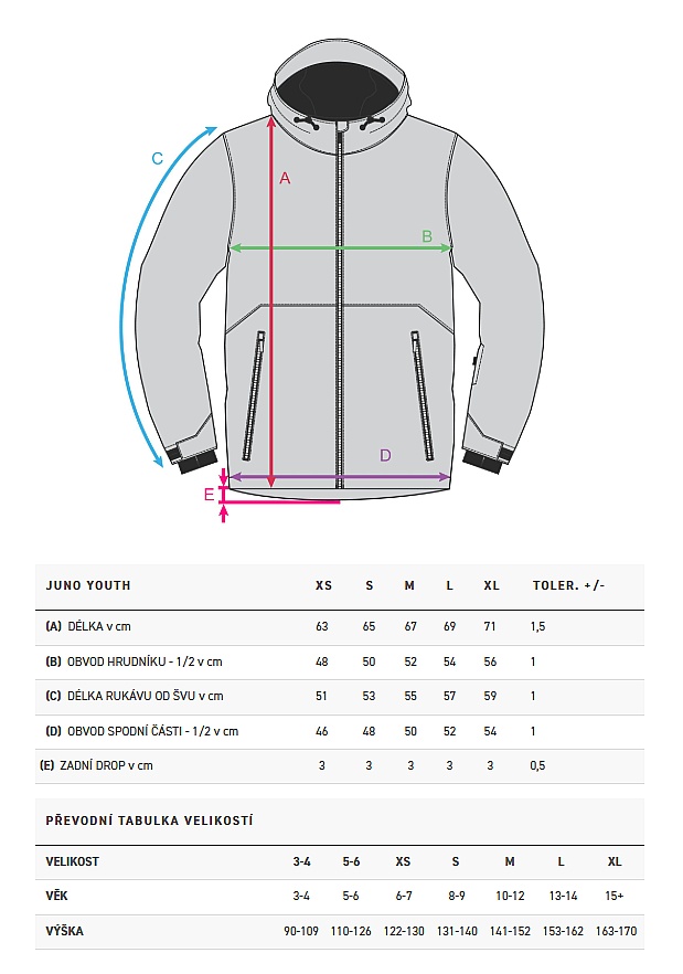 Jacke Horsefeathers Juno - Lila - unisex junior
