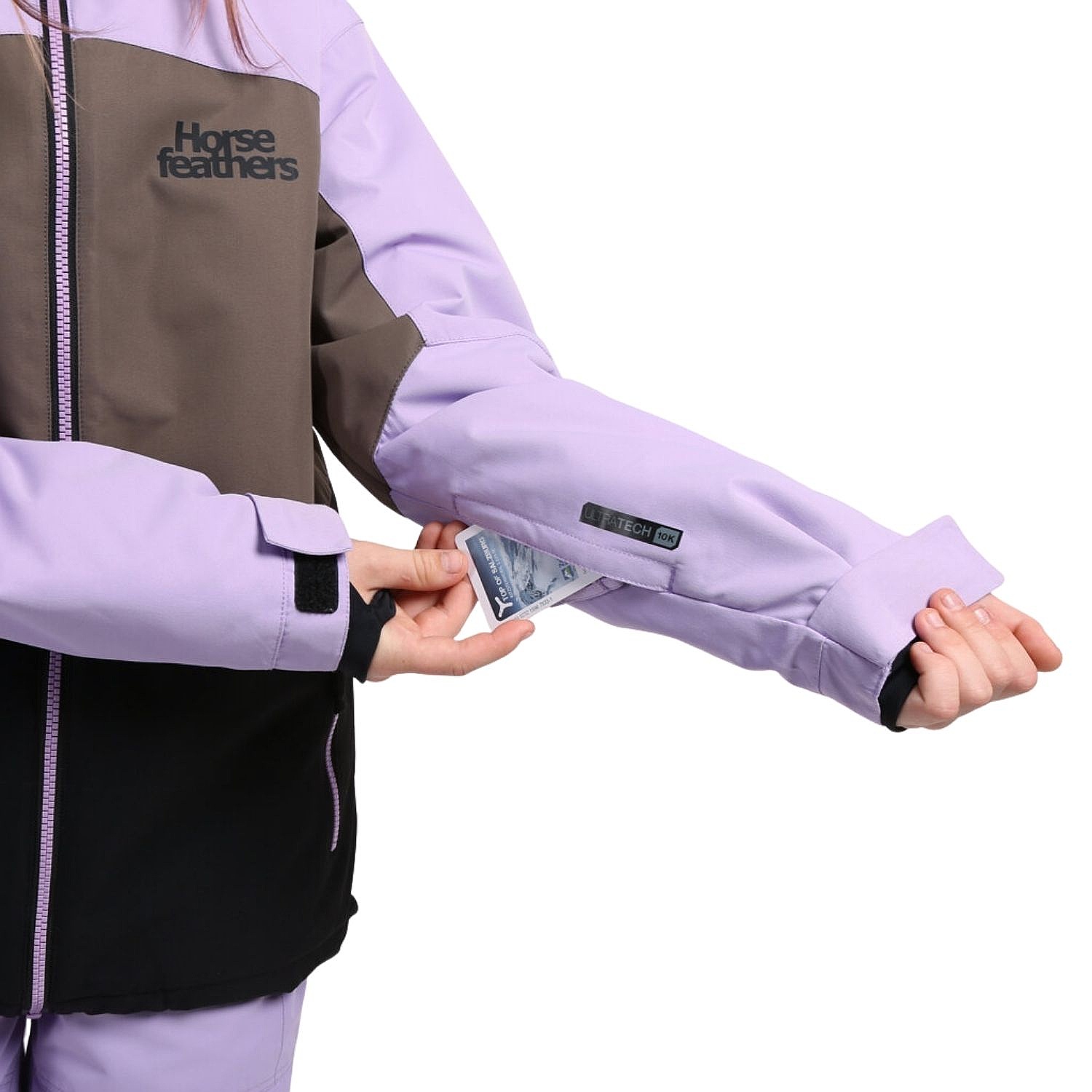 Jacke Horsefeathers Juno - Lila - unisex junior