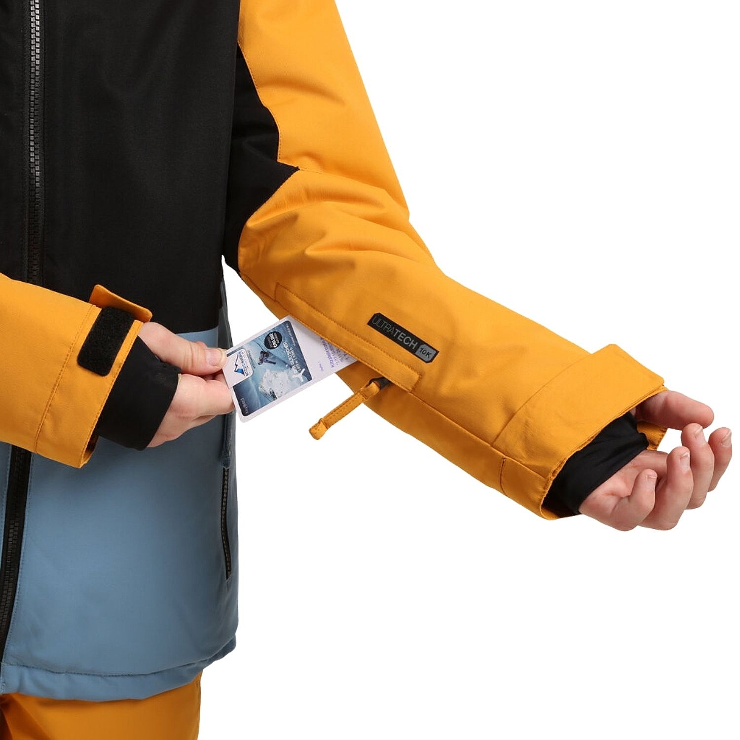 jacket Horsefeathers Juno - Yellow Blaze - unisex junior