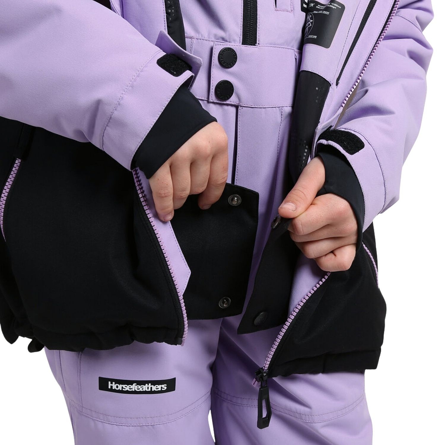 Jacke Horsefeathers Juno - Lila - unisex junior