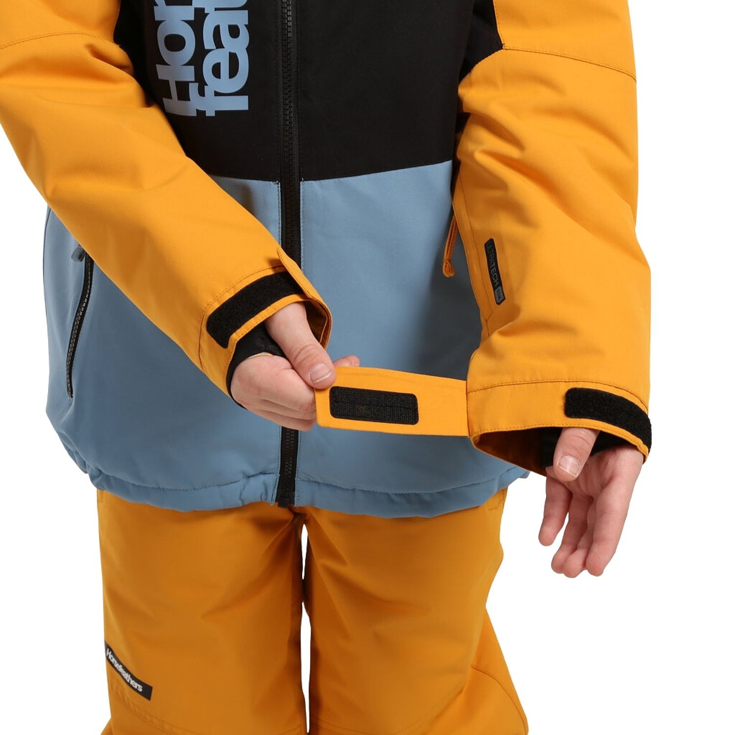 jacket Horsefeathers Juno - Yellow Blaze - unisex junior