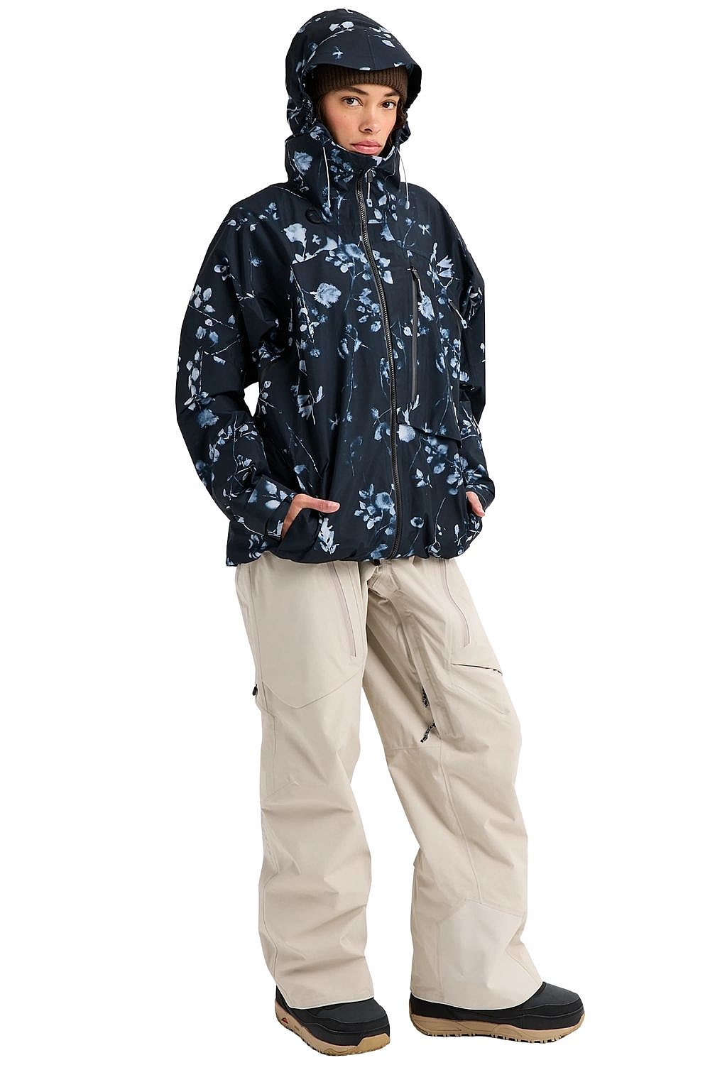 veste Burton Cyclic AK 2L Gore-Tex - Cyanotype Floral - women´s