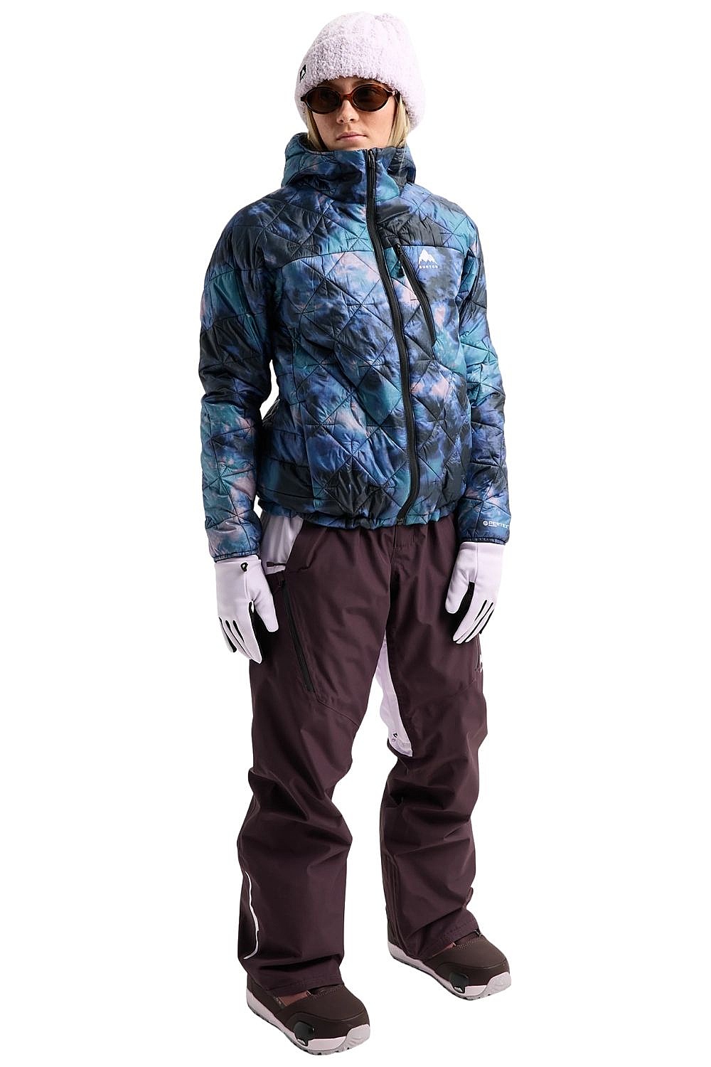 veste Burton Reserve Synthetic Insulated Hooded - Crystal Dye - women´s