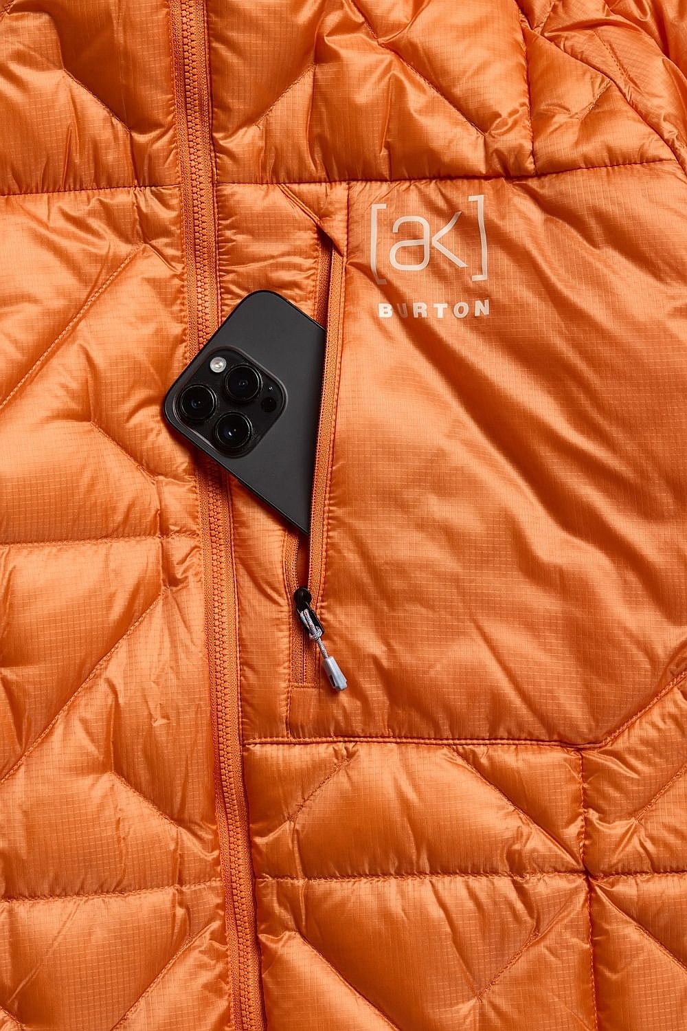 veste Burton Baker AK Hooded Down - Goldfish Orange - men´s